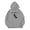 C103/Grey, variant on XIYON Mens Hoodies Men's Plus Size Casual Sports Chest Letter Printed Long Sleeve Hooded Top Fashion