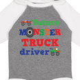 thumbnail image 4 of Inktastic Monster Truck Future Driver Boys Long Sleeve Baby Bodysuit, 4 of 5
