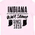 thumbnail image 4 of Inktastic Indiana Awesome Since 1816 Boys or Girls Toddler T-Shirt, 4 of 5