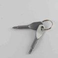 thumbnail image 2 of serony Stainless Steel Keychain Flathead Screwdriver and Cross Screwdrivers Key Ring, 2 of 4