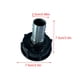 thumbnail image 3 of Contenedor de IBC 60 mm de entrada Adaptador de válvulas de 25 mm para el hogar Depósito portátil de plástico Tapones de plástico Conectores de manguera de agua Suministros de barril de agua Piezas tholdsy  TO001160-00, 3 of 6