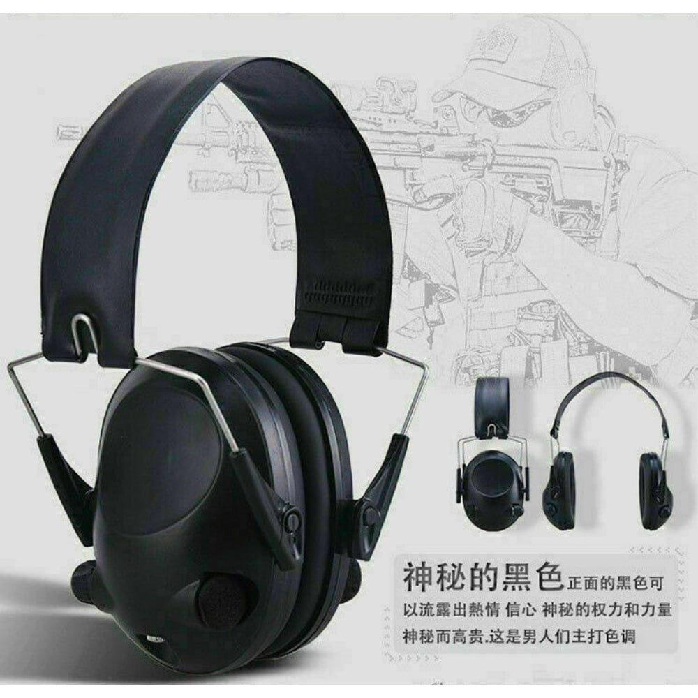 Cocobaby Military Soundproof Earmuffs Electronic Ear Muffs Shooting Hearing Protect