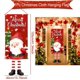 thumbnail image 3 of Bandera colgante navideña para puerta, decoración navideña 2024, adornos navideños para el hogar, regalos de Navidad, Año Nuevo 2025, 3 of 5