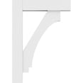thumbnail image 3 of 3"W X 18"D X 24"H Standard Imperial Architectural Grade Pvc Bracket With Block Ends, 3 of 8