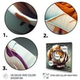 thumbnail image 3 of Designart Rainbow Blooming Crocus Rose II Canvas Wall Art, 3 of 5