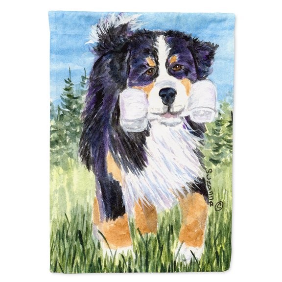 Bernese Mountain Dog Garden Flag