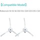 thumbnail image 4 of 6 piezas de repuesto de cepillo lateral para aspiradora robot S6 S6 Pure S5 S5 Max S4 E4 E20 E25 E35 C10 S50 S51, 4 of 7