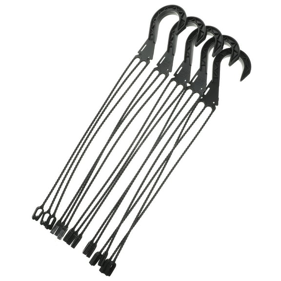 PBPBOX 5Pcs Plastic Plant Hook Flowerpot Support Tool for Hanging Baskets in Home Spaces
