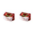 thumbnail image 1 of Bearachild Cubierta de pañuelos navideños Atmósferas de sala de estar Servilletero de Navidad Tela no tejida Caja de toalla de papel lavable Hogar Rojo 2piezas Bearachild CBP443107, 1 of 5