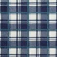 thumbnail image 5 of Winter Nights Cotton Flannel Sheet Set, Twin, Navy Plaid, 5 of 6