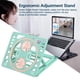 thumbnail image 4 of Soporte para computadora portátil CUTICAT almohadilla de enfriamiento ajustable 6 con alimentación por USB Verde CUTICAT Soporte para portátil plegable, 4 of 7
