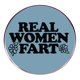 thumbnail image 1 of Broche con forma de pedo real para mujer, gracioso, redondo, de aleación, azul, 3 cm, 1 of 3