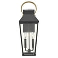 thumbnail image 5 of 17504BK Hinkley Lighting Dawson - 10W 2 LED Outdoor Medium Wall Lantern-22 Inches Tall and 8 Inches Wide, 5 of 12