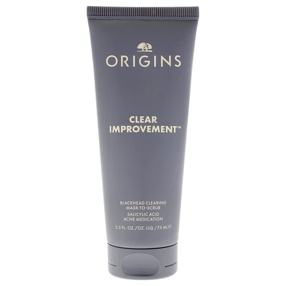 Origins Clear Improvement Blackhead Clearing Mask-To-Scrub , 2.5 oz Mask