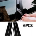 thumbnail image 5 of 6pcs Black Car Door Side Window Pillor Posts Cover Trims For Honda Accord 13-17, 5 of 5