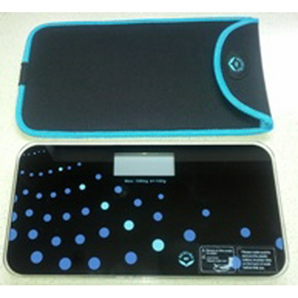 Newlineny Trendy Wave Mini Bathroom Scale Travel Slip Case Newlineny Trendy Wave Mini Bathroom