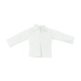 thumbnail image 2 of Figura de acción a escala 1/12, ropa coleccionable, accesorio de disfraz, camisa de color sólido Blanco, 2 of 9