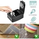 thumbnail image 5 of Caja de seguridad para llaves, caja de código de llave, caja de seguridad para llaves, caja con cerradura de 4 dígitos, cerradura con contraseña para montaje en pared, gris, 5 of 5