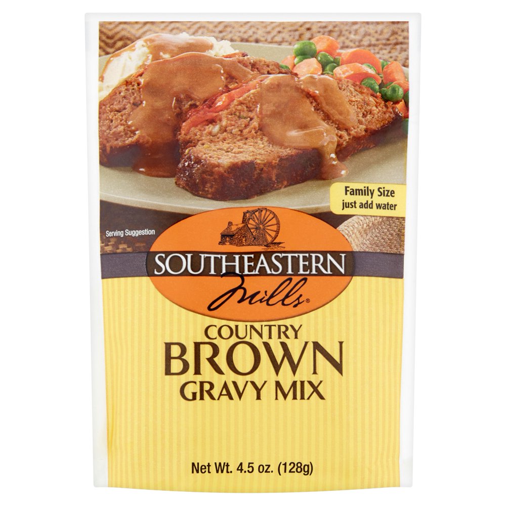 Southeastern Mills Country Brown Gravy Mix Family Size, 4.5 oz