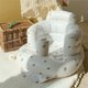 thumbnail image 4 of Sofá inflable brillante para bebé, sillas de baño portátiles para niños, asiento multifuncional de PVC, taburete de baño para práctica, 4 of 4
