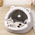 thumbnail image 3 of Camas para gatos de interior, camas para gatos lavables a máquina, camas para mascotas para gatos o perros de interior MFZFUKR CPB-YY793-2, 3 of 5