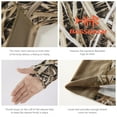 thumbnail image 7 of Bassdash FS13M Men's Hunting Camo Performance Long Sleeve Shirt Fishing UPF50+, 7 of 7