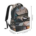 thumbnail image 2 of My Hero Academia Backpack, Anime Daypack Backpack, Casual Travel Laptop Backpack For College Daily, Lightweight Large Capacity Daypack Book Bag, Fit 15 Inch Laptop, 2 of 7