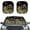 Aesthetic Mushroom, variant on Jeiento Hummingbird Windshield Sun Shade 2 Piece Car Front Window Sunshade for Most Sedans SUV Van Truck Sunflower Auto Sun Visor Protector Car Accessories Blocks Sunlight Heat UV Rays