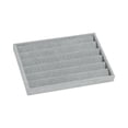 thumbnail image 2 of tredstone Wide Display Space Earrings Organizer Showcase Jewelry Collection Wide Application Earring Storage Grey 1Set, 2 of 6