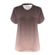 thumbnail image 3 of Camisetas de Verano de las Mujeres de Manga Corta con Cuello en V de Gran Tamaño Camiseta Deportiva Sólida, Base Cómoda Casual, 3 of 4