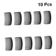 thumbnail image 4 of OULII 10Ud Kit De Cepillos Y Peines Para Salón Plásticos Negros Para Desenredar Sin Daño, 4 of 8