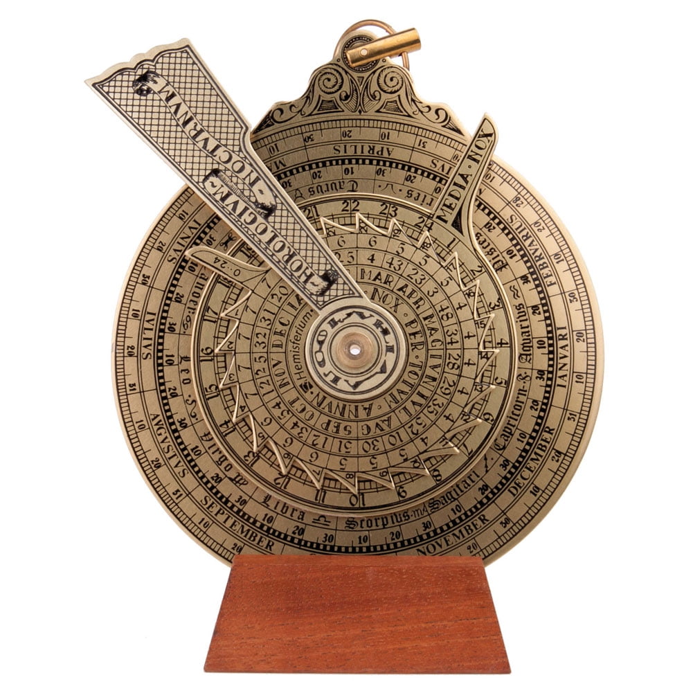 Nocturlabe Medieval Time Telling Device Antique Home Decor