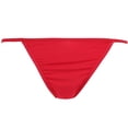 thumbnail image 3 of Xnihocha Caleçons Courts Bikini Taille Basse Extensibles Doux pour Hommes Lingerie Rouge G, 3 of 8