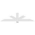 thumbnail image 4 of 96"W x 24"H x 4"D x 6"F, 6/12 Pitch, Kennewick Architectural Grade PVC Gable Bracket, 4 of 8