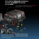 thumbnail image 2 of Bolsa de asiento trasero para motocicleta expandible de 19-26 L, bolsa universal para motocicleta de gran capacidad., 2 of 6