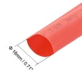 thumbnail image 2 of Uxcell Heat Shrink Tubing, Heat Shrinkable Tube Cable Sleeve 10ft Red 0.71 in, 2 of 6