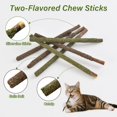 thumbnail image 2 of Juguete masticable Henyopet Silvervine para gatos (15 unidades), 2 of 7