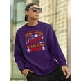 thumbnail image 2 of Halloween One Good Scare Sweatshirt Men -Image by Shutterstock, Male 4X-Large, 2 of 4