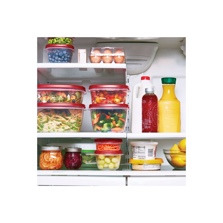 Rubbermaid Easy Find Vented Lids Food Storage Containers, 26-Piece Set –  Rafaelos