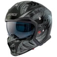 thumbnail image 2 of Casco modular para moto Mate gris Talla M, 2 of 3