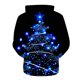 thumbnail image 3 of Sudadera con capucha para hombre, diseño navideño, con estampado de movimiento, manga larga, poliéster, 3 of 3