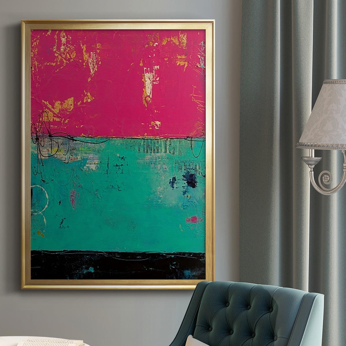 Good Mood Premium Framed Print, in Gold, Black, or Silver - Ready to Hang