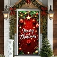 thumbnail image 5 of Christmas Home Decor Christmas Door Curtain 35 X 72 Inch Festive Design For Door Wall Party Christmas Decorations For Home Christmas Door Decor, 5 of 6