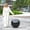 Black, variant on Yescom 20" Big Shiny Inflatable Mirror Ball Giant Reusable PVC Balloon for Large Disco Party Wedding Event Stage Decoration Black
