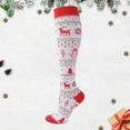 thumbnail image 2 of FhsagQ Chaussettes Hommes Chaussettes Sans Entrejambe Chaussettes d'Exercice Chaussettes Anti-Stress Chaussettes Élastiques Course Saut Chaussettes de Compression Bas Jacquard Chaussettes Mi-Mollet Chaussettes Hommes Résille Violet Pâle S, 2 of 3