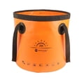 thumbnail image 2 of thinsony Seau Pliable Récipient d'Eau Pliable Portable pour le Camping 20L Orange, 2 of 9