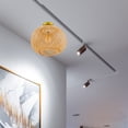 thumbnail image 3 of Woven Bamboo Pendant Light Retro Farmhouse Pendant Light Fixture Ceiling Light, 3 of 9