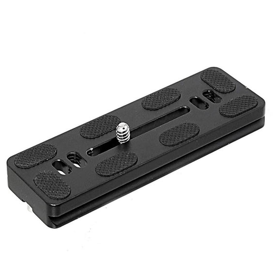 Fotasy 100mm Arca Swiss Plate, 100mm QR Plate. 100mm Quick Release Plate fits Arca-Swiss Standard Clamp for Camera Tripod Ballhead