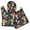 Mushroom Butterfly Pattern, variant on Two Roosters with Flowers Kitchen Oven Mitt and Pot Holder Sets 2 Pcs for Baking, Cooking and Grilling, Heat Resistant Up To 392 °F