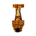 thumbnail image 1 of Barkertime American Southwest on Yellow Escape-Proof Washable Dog Diaper Overall - Made in USA, 1 of 6